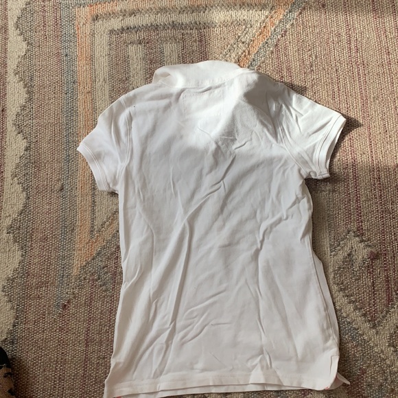 Target Mossimo Supply Co shrunken white polo - Picture 3 of 4